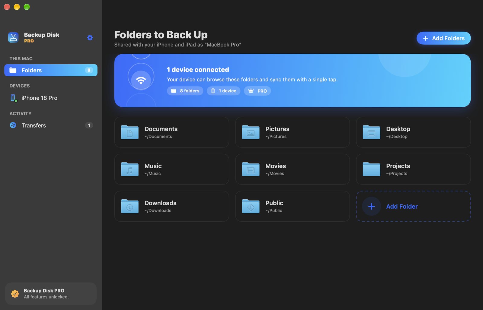 Backup Disk for Mac